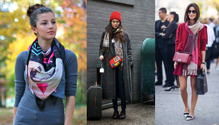 scarf draping ideas,scarf tying,fashion tips,winter fashion tips,fashion trends