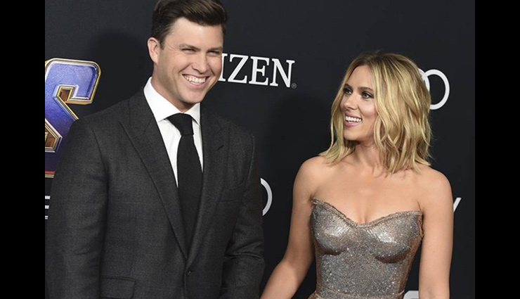 Scarlett Johansson, beau Colin Jost are engaged after 2 years of dating