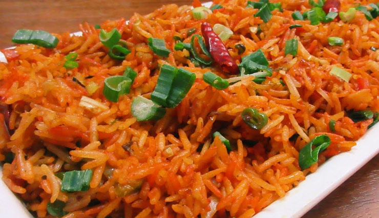 shazvan rice recipe,shazvan rice,green vegetables,recipe shazvan rice ,शेजवान राइस, शेजवान राइस रेसिपी, हरी सब्जिया, खाना-खजाना 