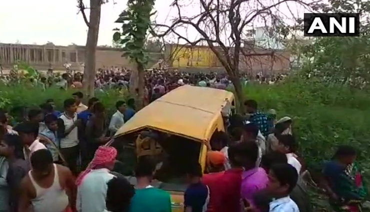 Train Hits School Bus in UP, 13 Children Killed and 8 Injured