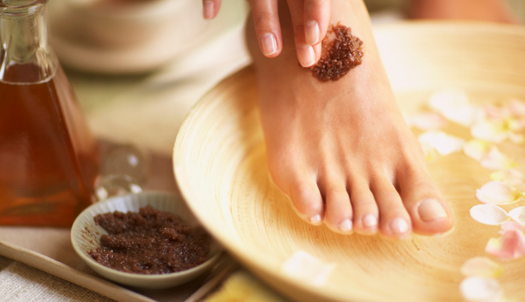 homemade scrubs,scrub for feet,feet care tips,beauty tips,skin care tips