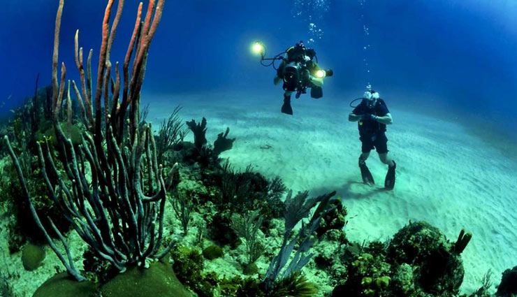 scuba diving,places for scuba diving in india,goa,pondicherry,malvan,dwarka,andaman