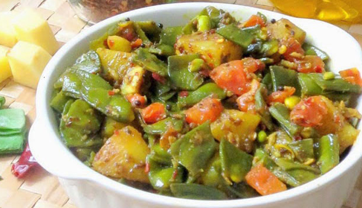sem aloo ki sabzi,sem aloo ki sabzi recipe,hunger struck,food