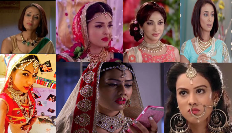 fashion trends,jewelry trends from 5 daily soaps,amazing jewellery trends from daily soaps,tv serial jewellery trends,yeh rishta kya kehlata hai,yeh hai mohabbatein,sia ke ram,kuch rang pyar ke aise bhi,jamai raja