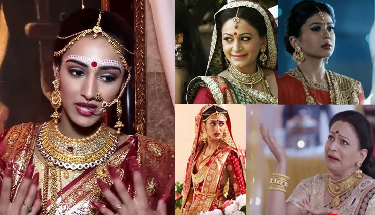 fashion trends,jewelry trends from 5 daily soaps,amazing jewellery trends from daily soaps,tv serial jewellery trends,yeh rishta kya kehlata hai,yeh hai mohabbatein,sia ke ram,kuch rang pyar ke aise bhi,jamai raja