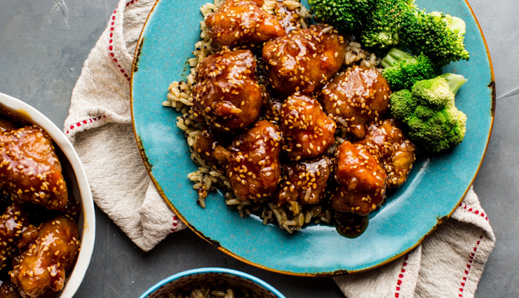Recipe - Sesame Chicken with Broccoli