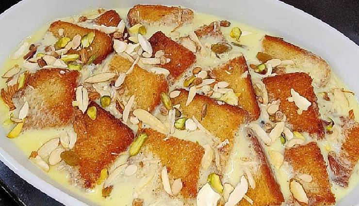 shahi tukda,shahi toast,shahi tukda ingredients,shahi tukda recipe,bread,bread slice,sweet dish shahi tukda