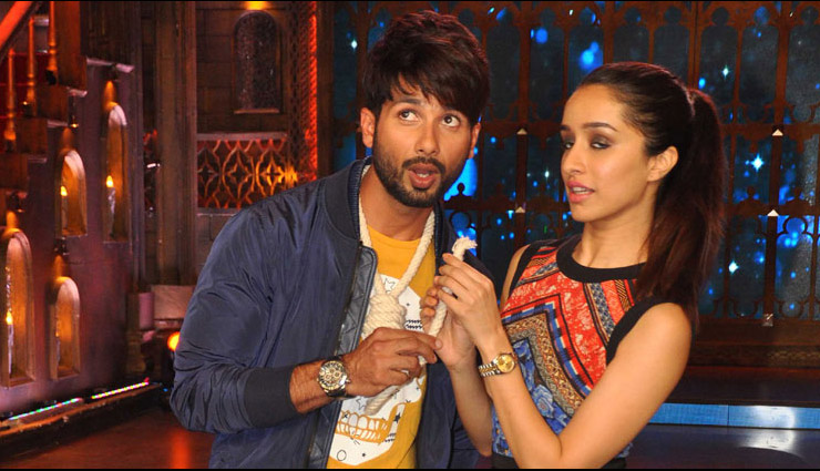 PICS- Shahid and Shraddha Kapoor Seen Riding Scooter