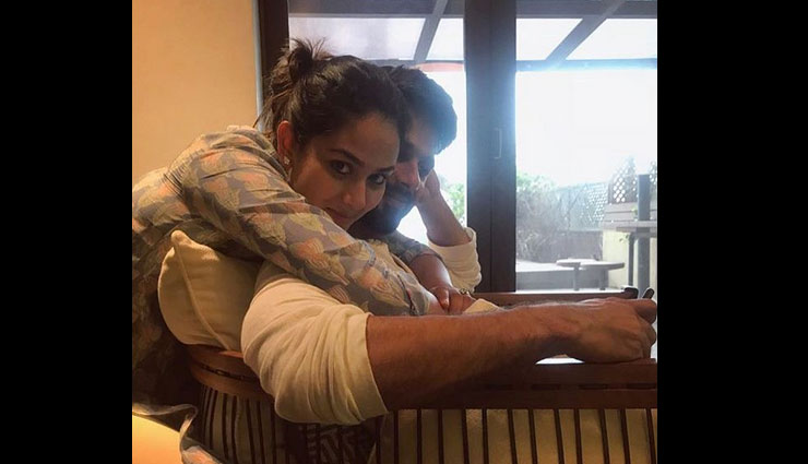 Shahid Kapoor shares cute throwback picture with Mira Rajput after son Zain’s birth