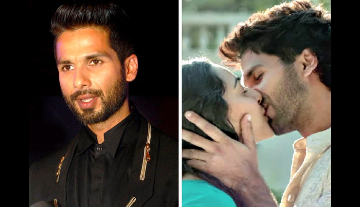 Shahid Kapoor gets angry at a reporter questioning kissing scene with Kiara Advani