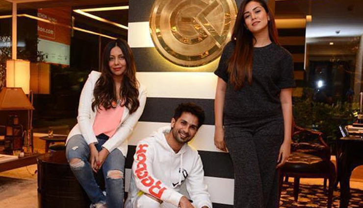 VIDEO- Shahid Kapoor, Mira Rajput warn Karan Johar about his new competition, Gauri Khan