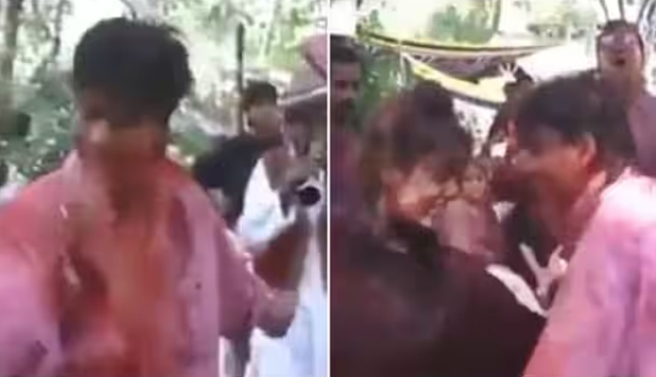 होली पर मस्ती में झूमते नजर आए शाहरुख खान-गौरी, वायरल हुआ ये थ्रोबैक वीडियो