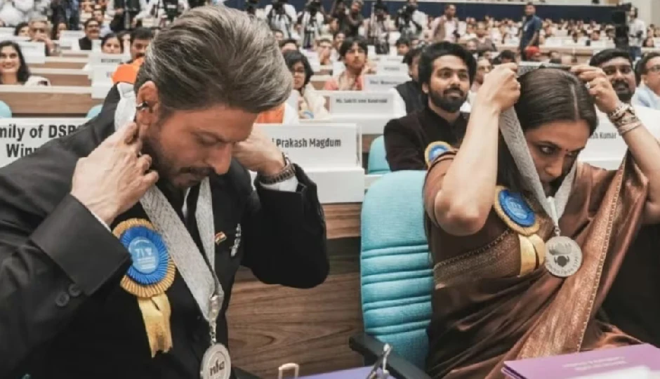 मेडल पहनते वक्त शाहरुख ने रानी से क्या कहा? विक्रांत मैसी ने सुनाया पूरा किस्सा