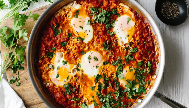 green shakshuka,green shakshuka recipe,hunger struck,food