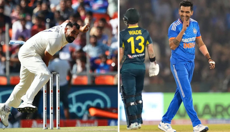 मोहम्मद शमी टेस्ट सीरीज और दीपक चाहर वनडे सीरीज से हुए बाहर, BCCI ने घोषित किया रिप्लेसमेंट