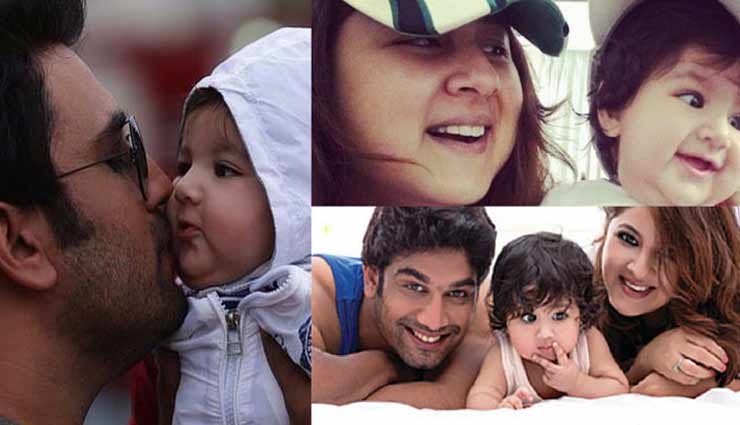 5 famous tv celebrities and their super cute kids,famous tv celebrities and their kids,shabbir ahluwalia and kanchi kaul,indraneil sengupta and barkha bisht,daljeet kaur and shaleen bhanot,juhi parmar and sachin shroff,sharad kelkar and keerti gaekwad