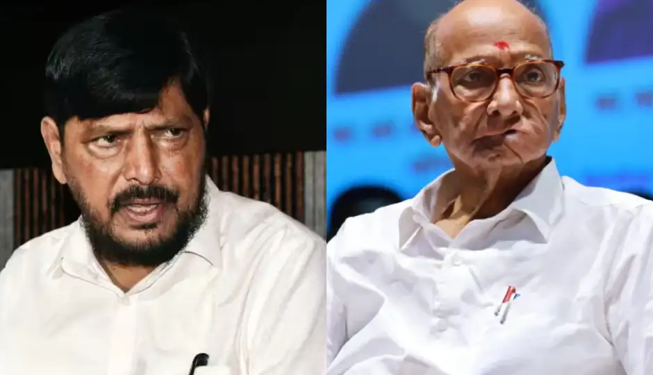 कांग्रेस नहीं, NDA बेहतर विकल्प! रामदास अठावले ने शरद पवार को दिया बड़ा सुझाव