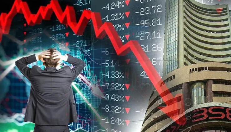 931 अंकों की गिरावट के साथ बंद हुआ शेयर बाजार, निवेशकों के डूबे 9.32 लाख करोड़