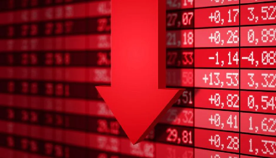 दो दिन की तेजी थमी, शेयर बाजार में बड़ी गिरावट! सेंसेक्स 1600 अंक टूटा, निफ्टी 22850 के नीचे