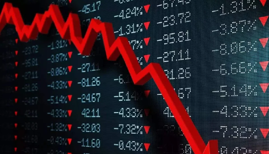 शेयर बाजार में गिरावट का दौर, सेंसेक्स 770 अंक टूटा, निफ्टी भी लाल निशान पर बंद