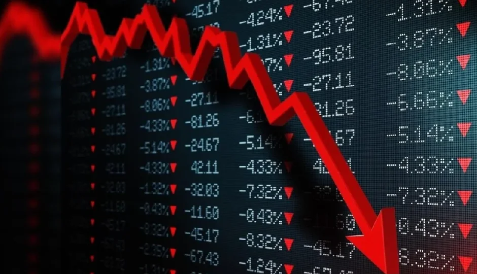 शेयर बाजार में भारी बिकवाली, सेंसेक्स 1470 और निफ्टी 488 अंक टूटकर बंद