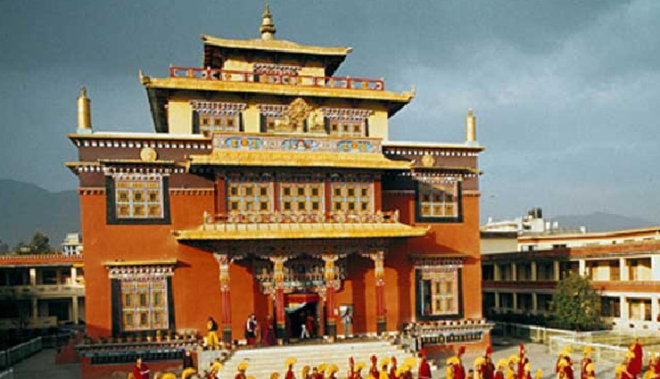 famous buddhist monasteries nepal,best monasteries to visit in nepal,kopan monastery nepal,amitabha monastery nepal,lumbini pilgrimage site,shechen monastery,white monastery seto gomba,swayambhunath complex,boudhanath stupa,ganden monastery,drepung monastery,sera monastery