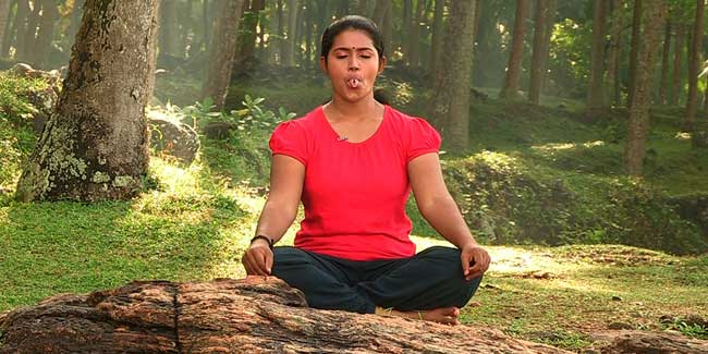 sheetali pranayama,benefits of yoga,yoga,international yoga day,yoga benefits