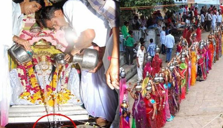 नवरात्रि स्पेशल : राजस्थान का शीतला माता का मंदिर, अपने अनोखे घड़े के लिए प्रसिद्द 