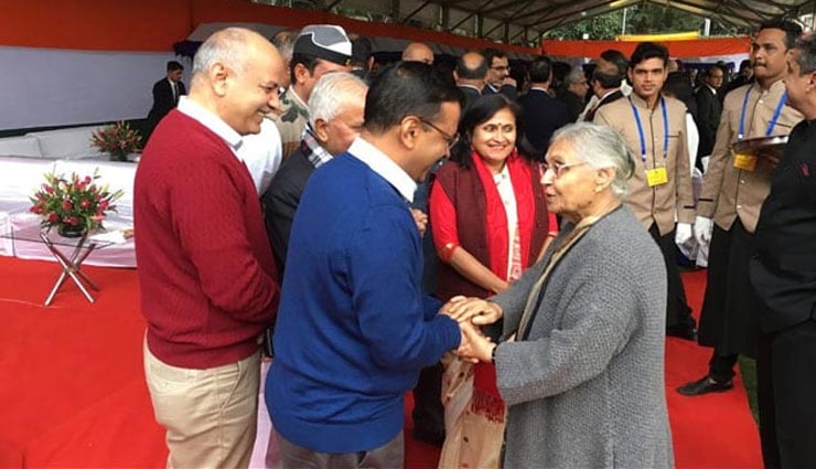 लोकसभा चुनाव: राहुल गांधी से मिलने के बाद शीला दीक्षित बोलीं- AAP से गठबंधन नहीं करेगी कांग्रेस