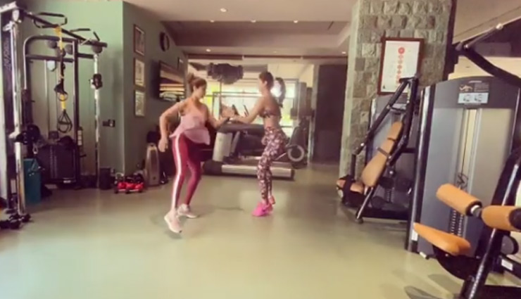 बहन संग शिल्पा ने किया वर्कआउट, जबरदस्त है दोनों बहनों की बॉन्डिंग, देखे वीडियो