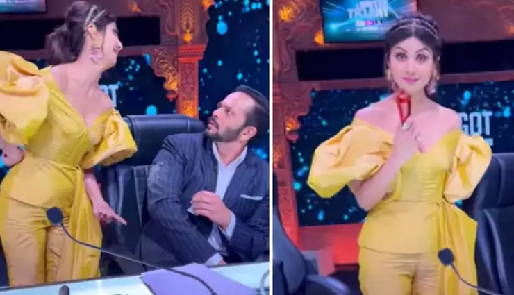 India's Got Talent: Shilpa Shetty को आया गुस्सा, Rohit Shetty के हाथ पर तोड़ दी कांच की बोतल, देखे वीडियो 