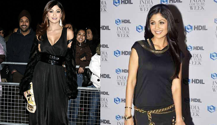sushmita sen,malaika arora khan,shilpa shetty kundra,bollywood 40 plus actress in black dress,aisharya rai bachchan,kajol devgan
