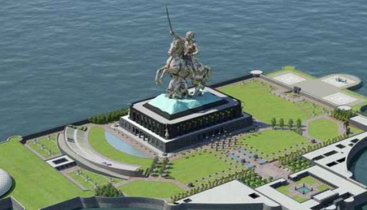 karnataka,mother cauvery statue , कर्नाटक सरकार,कावेरी नदी, कावेरी मां की मूर्ति 