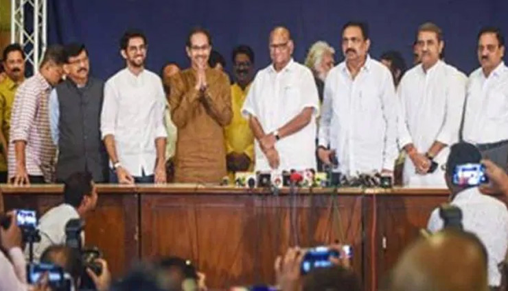 'महा-ड्रामा' :  शाम को  शिवसेना, NCP और कांग्रेस कराएगी 162 विधायकों की परेड