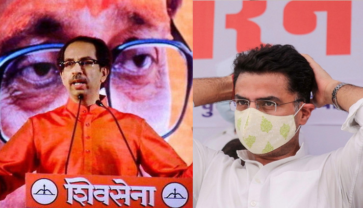 राजस्थान में जारी सियासी हलचल, शिवसेना ने नाव से कूदकर भागने वाले चूहे से की सचिन की तुलना