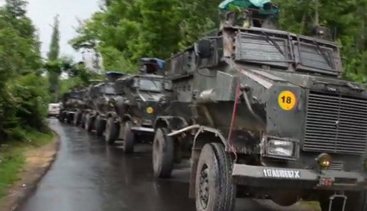 जम्मू-कश्मीर : सुरक्षाबलों ने आतंकियों के मंसूबों पर फेरा पानी, मुठभेड़ में 4 आतंकी ढेर