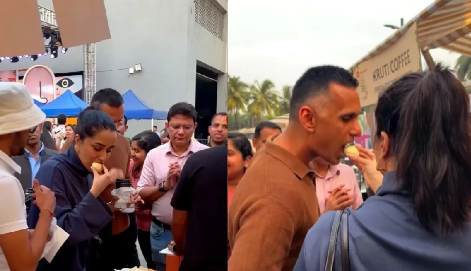 श्रद्धा कपूर ने फैंस को दिया सरप्राइज़, बॉयफ्रेंड राहुल मोदी को हाथों से खिलाया जापानी स्नैक; वीडियो वायरल