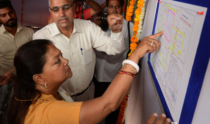 किसानों को मिलेगा उनके हक का पूरा पानी - वसुन्धरा राजे vasundhara raje,rajasthan,rajasthan news