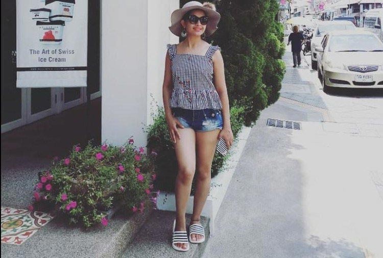 tv gossips,tv news,bhabiji ghar par hai,shubhangi atre,shubhangi atre bikini photo,shubhangi atre hot photo