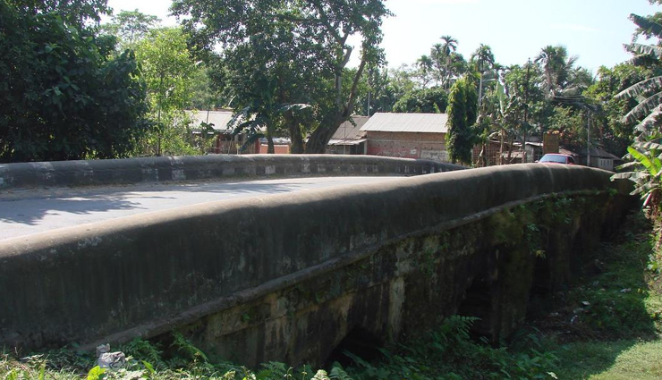 sibasagar,assam,tourist places to visit in sibasagar,places to visit in sibasagar,the namdang stone bridge,sibasagar lake,shivdol,vishnudol & devidol temples,ahom kingdom