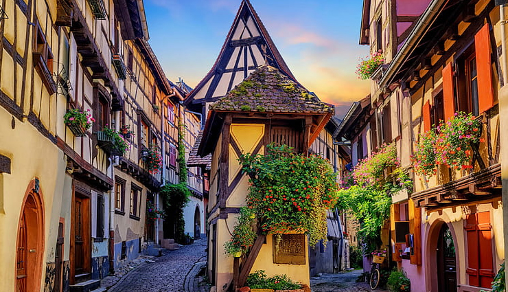 side streets around the world,beautiful side streets,street in antibes,france,street in jerez,spain,street in eguisheim,street in alberobello,street on cunda island,turkey