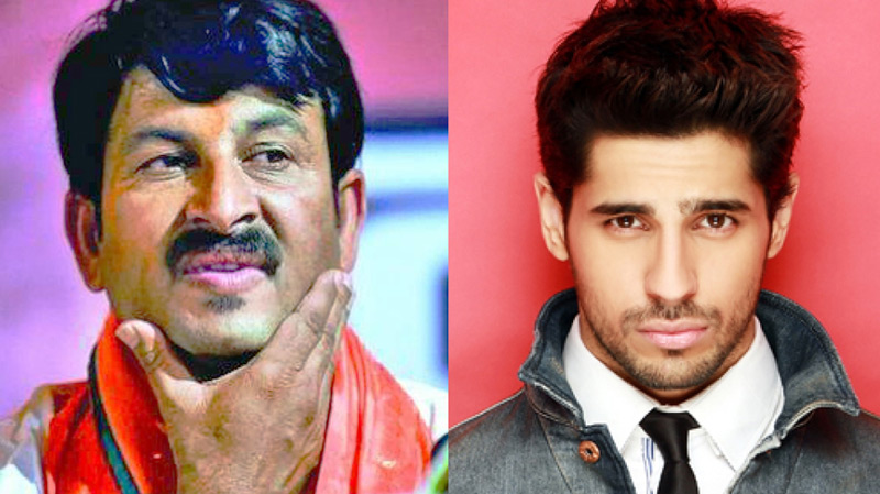 manoj tiwari,sidharth malhotra,bollywood