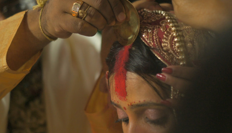 sindoor in indian weddings,importance of sindoor