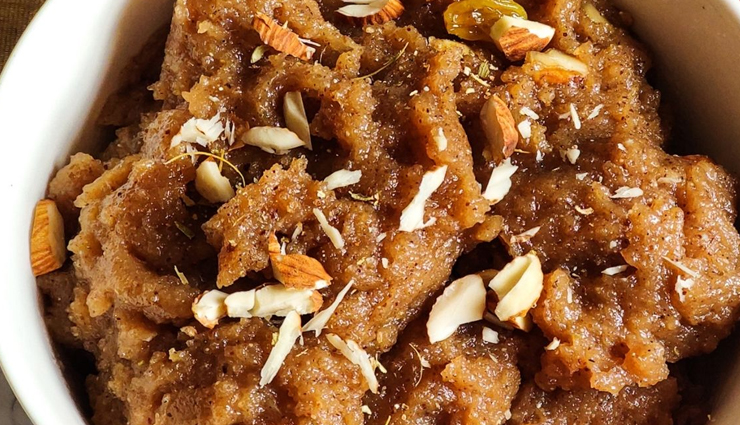 Navratri Recipe- Healthy for Fast Singhare ka Halwa