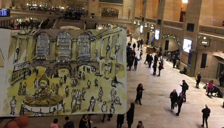 new york,unforgettable experience to have in new york,sketch and the city,grand central,the secrets of grand central terminal walking tour,tour harlem jazz joints,go on a greenwich village literary pub crawl,take a pizza tour,travel,tourism