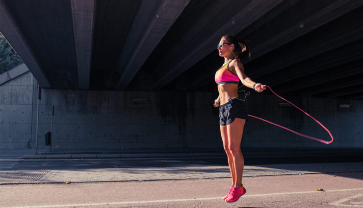 yoga,reduce weight with yoga,healthy yoga,surya namaskars,skipping rope,climbing stairs,spot jumping,stretching exercises,burpees,Health,Health tips