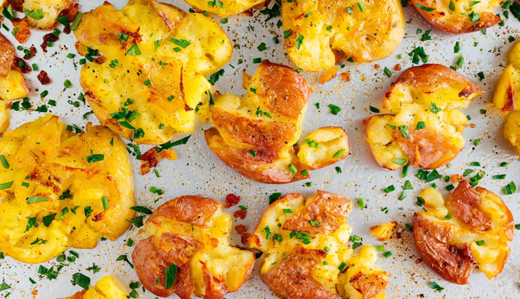 smashed potatoes,smashed potatoes recipe,beauty tips,beauty hacks