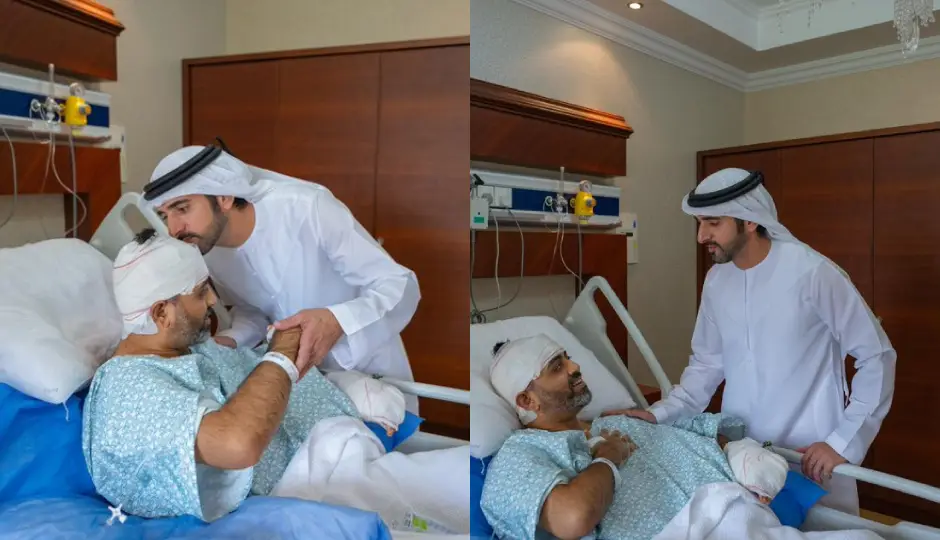 हमले में घायल पायलट स्मित मच्छार से मिले UAE के डिप्टी PM, 174 लोगों की जान बचाने के साहस को सराहा