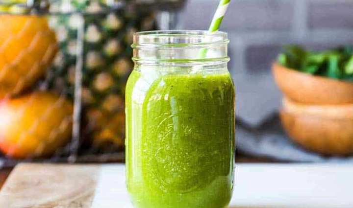 delicious green fruit smoothie,food,easy recipe