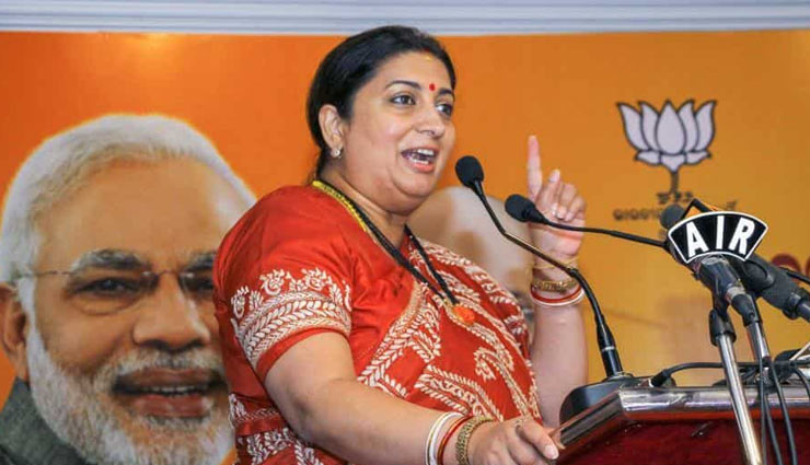 PM मोदी के पराक्रम से 48 घंटों में हुई पायलट अभिनंदन की भारत वापसी : स्मृति ईरानी